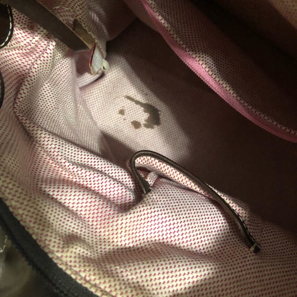 Dooney & Bourke medium Red signature canvas Buc - Picture 7 of 7